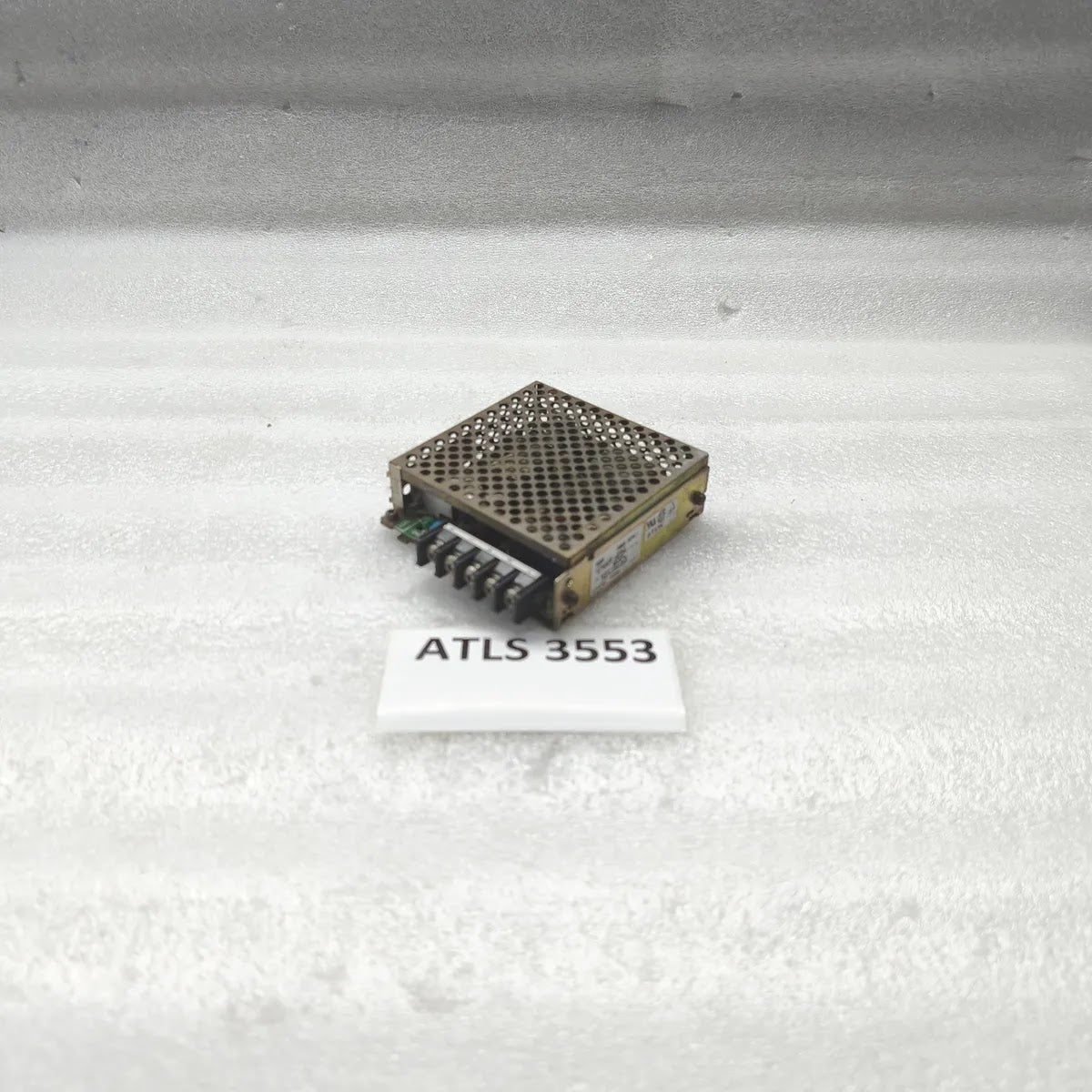 TDK FAW05-3R0 POWER SUPPLY AC INPUT 100-240V 0.4A DC OUTPUT 5V 3.0A 50-60Hz