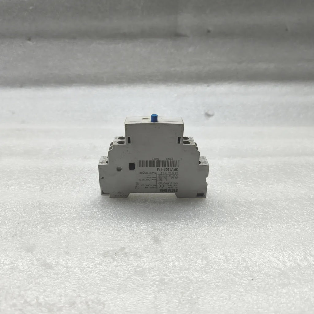 SIEMENS 3RV1921-1M Auxiliary Contact Block 10A/Ui 690V IeAC-12 10A DC-13 AC-15
