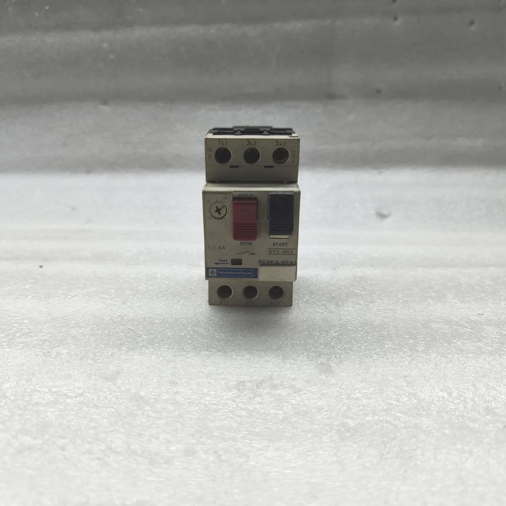 TELEMECANIQUE GV2-M06 Motor Circuit Breaker 1-1.6A 690V 50/60Hz 3-Pole