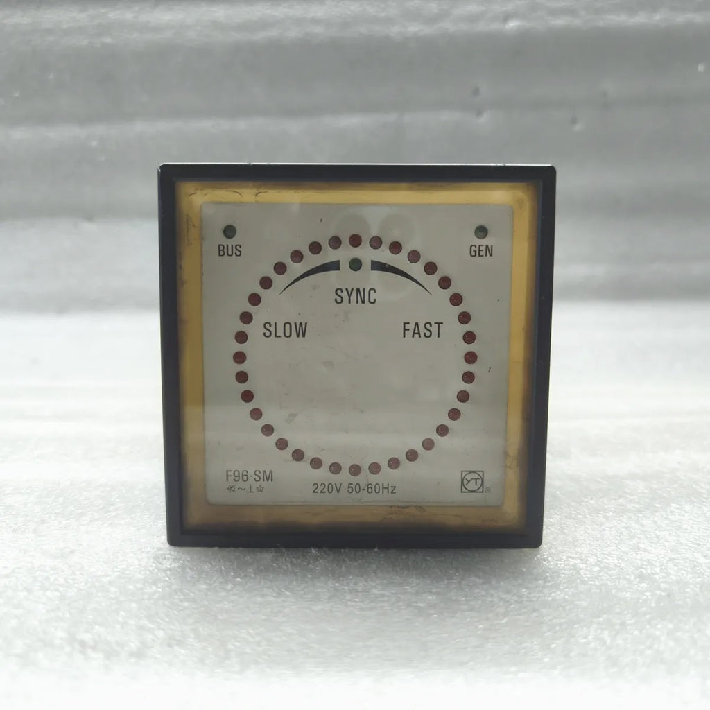 Shanghai Yitai F96-SM Synchroscope 220V 50-60Hz Generator Synchronizing Meter