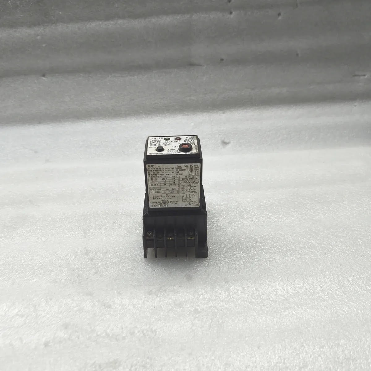 TERASAKI ELECTRIC TZS-TC M/0.3 EARTH LEAKAGE RELAY AC 120/240V 50/60Hz