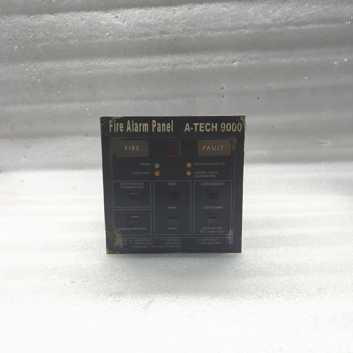 Servoteknikk A-TECH-9000-8R Fire Alarm Panel 220V 50Hz Marine Fire Detection