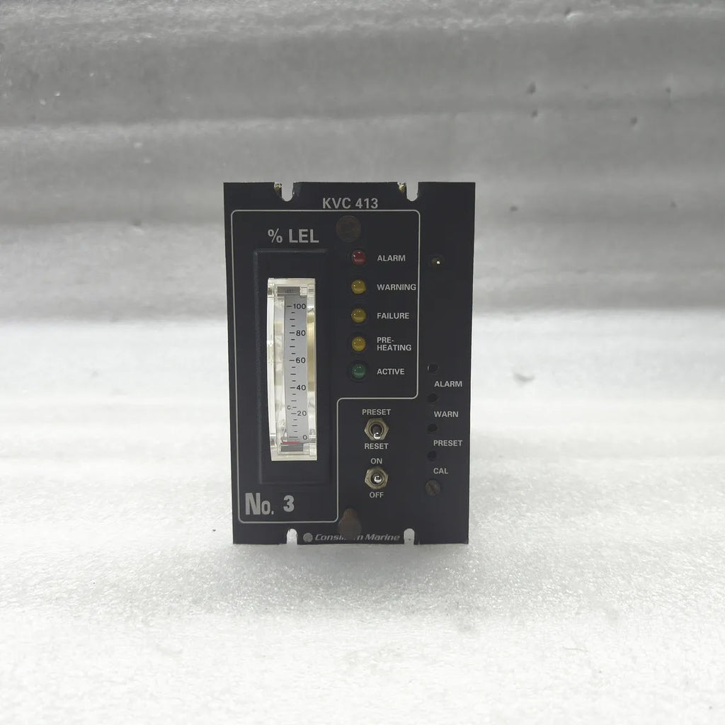 Consilium Marine KVC 413 % LEL Gas Detection Indicator Module ARTNR 3143