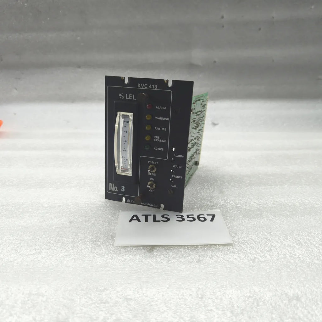 Consilium Marine KVC 413 % LEL Gas Detection Indicator Module ARTNR 3143