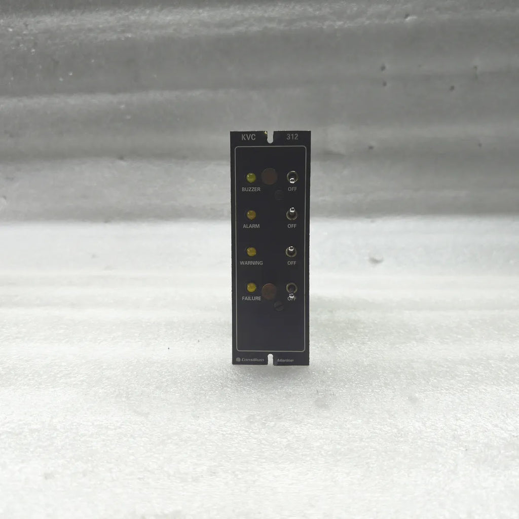 Consilium Marine KVC 312 Alarm Annunciator Module Buzzer Warning Failure Card