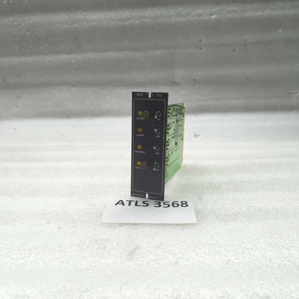 Consilium Marine KVC 312 Alarm Annunciator Module Buzzer Warning Failure Card