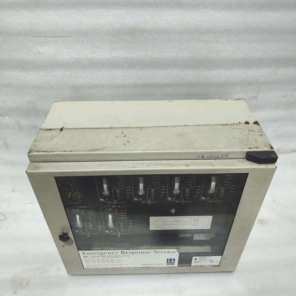 Consilium Marine KVC 413 Gas Detection Control Panel 6-Ch % LEL + KVC 312