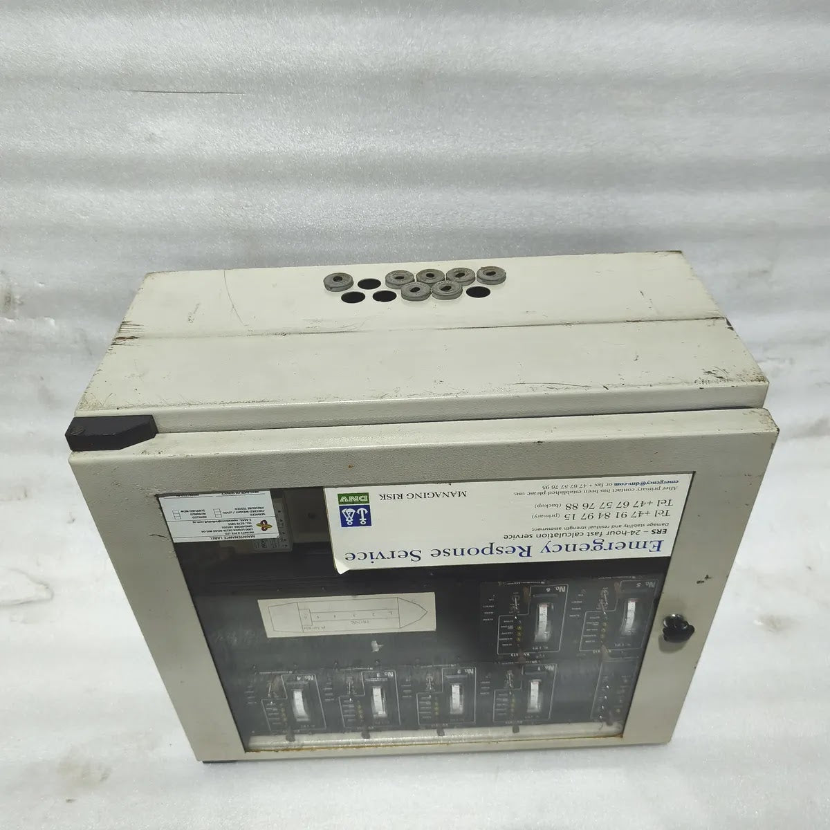 Consilium Marine KVC 413 Gas Detection Control Panel 6-Ch % LEL + KVC 312