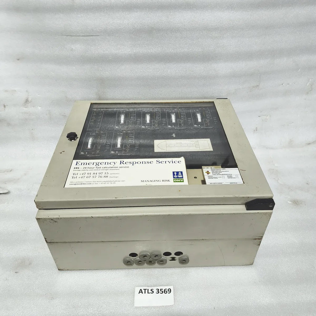 Consilium Marine KVC 413 Gas Detection Control Panel 6-Ch % LEL + KVC 312