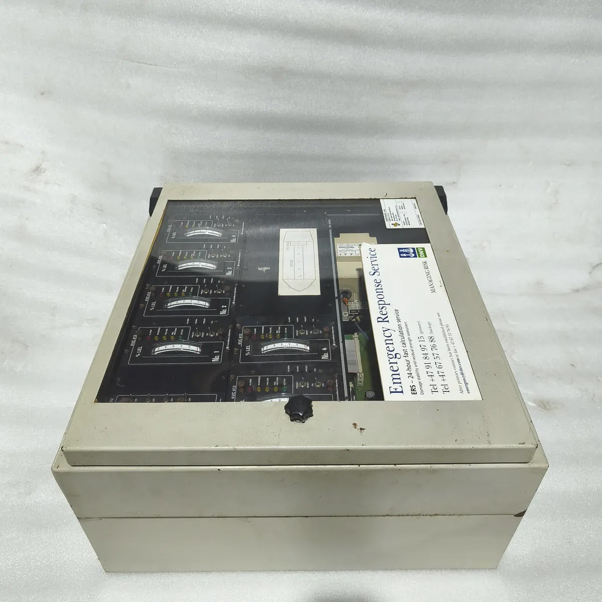 Consilium Marine KVC 413 Gas Detection Control Panel 6-Ch % LEL + KVC 312