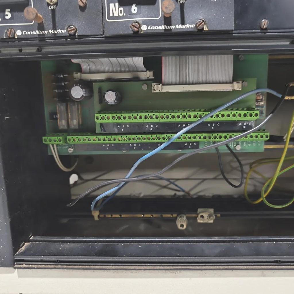 Consilium Marine KVC 413 Gas Detection Control Panel 6-Ch % LEL + KVC 312