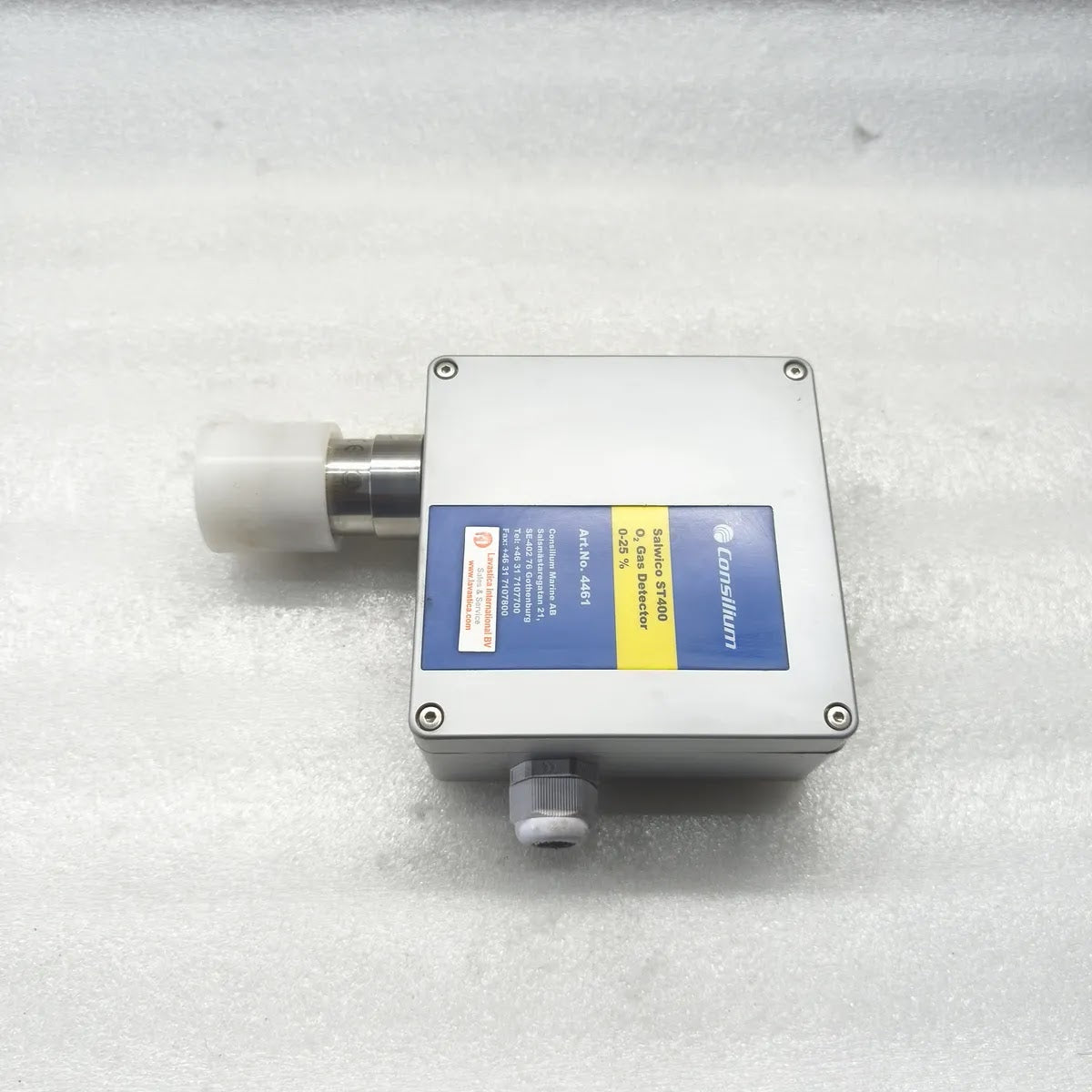 Consilium Salwico ST400 O2 Gas Detector Art.No 4461 0-25% ATEX IECEx II 2G 2D