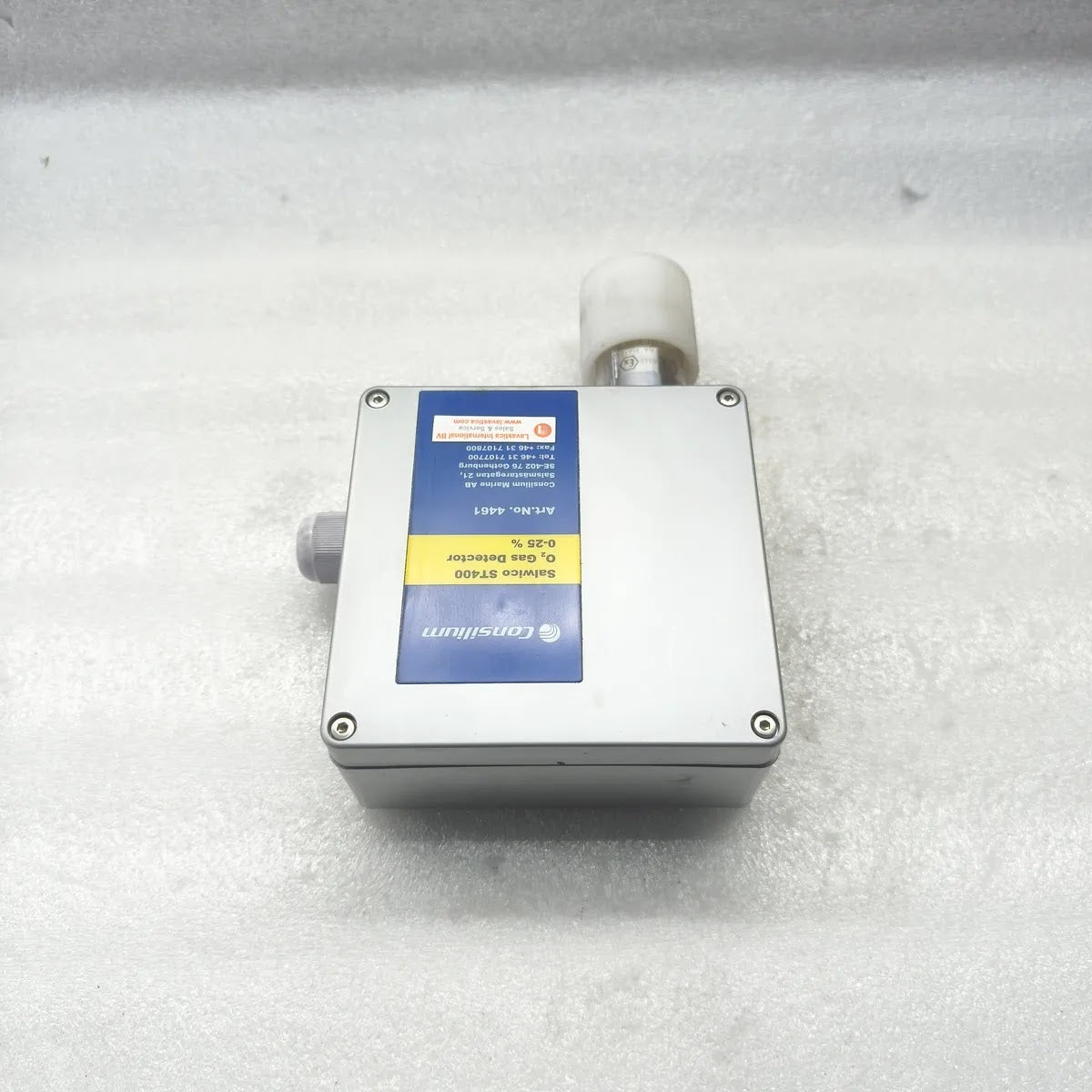 Consilium Salwico ST400 O2 Gas Detector Art.No 4461 0-25% ATEX IECEx II 2G 2D