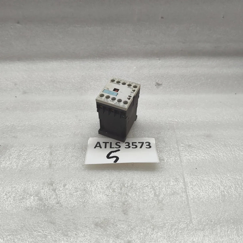SIEMENS 3RH1131-1KB40 SIRIUS Auxiliary Contactor 10A 600V AC DC 17-30V 3NO 1NC