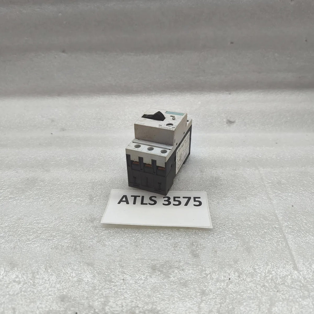 SIEMENS 3RV1011-1CA10 Motor Circuit Breaker 1.8-2.5A 690V 100kA 3-Pole SIRIUS