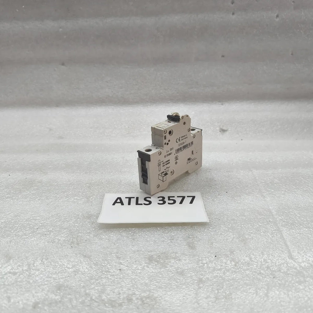 SIEMENS 5SY6106-7 MCB C6 230/400V 1-POLE 6A Icu 30kA Miniature Circuit Breaker