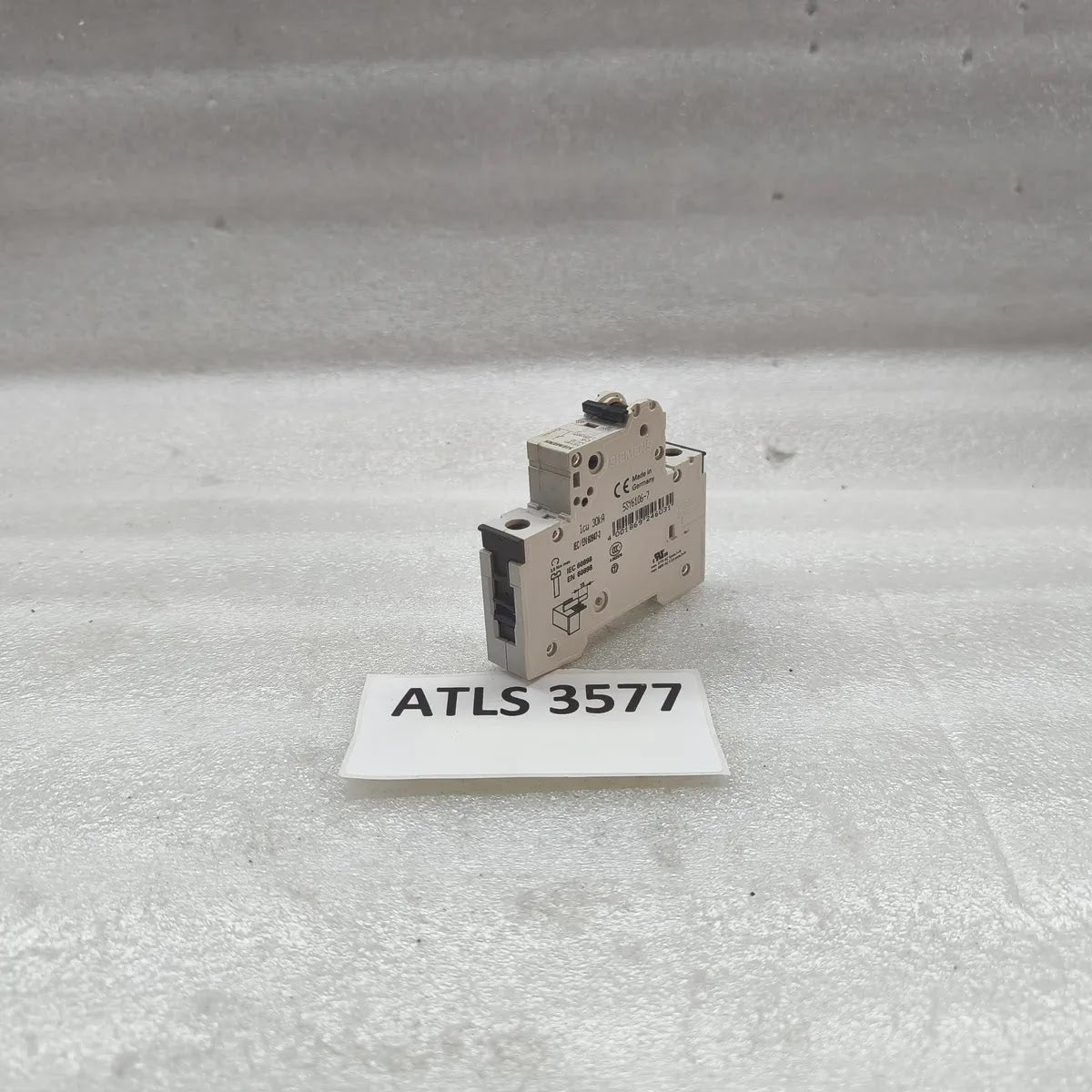 SIEMENS 5SY6106-7 MCB C6 230/400V 1-POLE 6A Icu 30kA Miniature Circuit Breaker