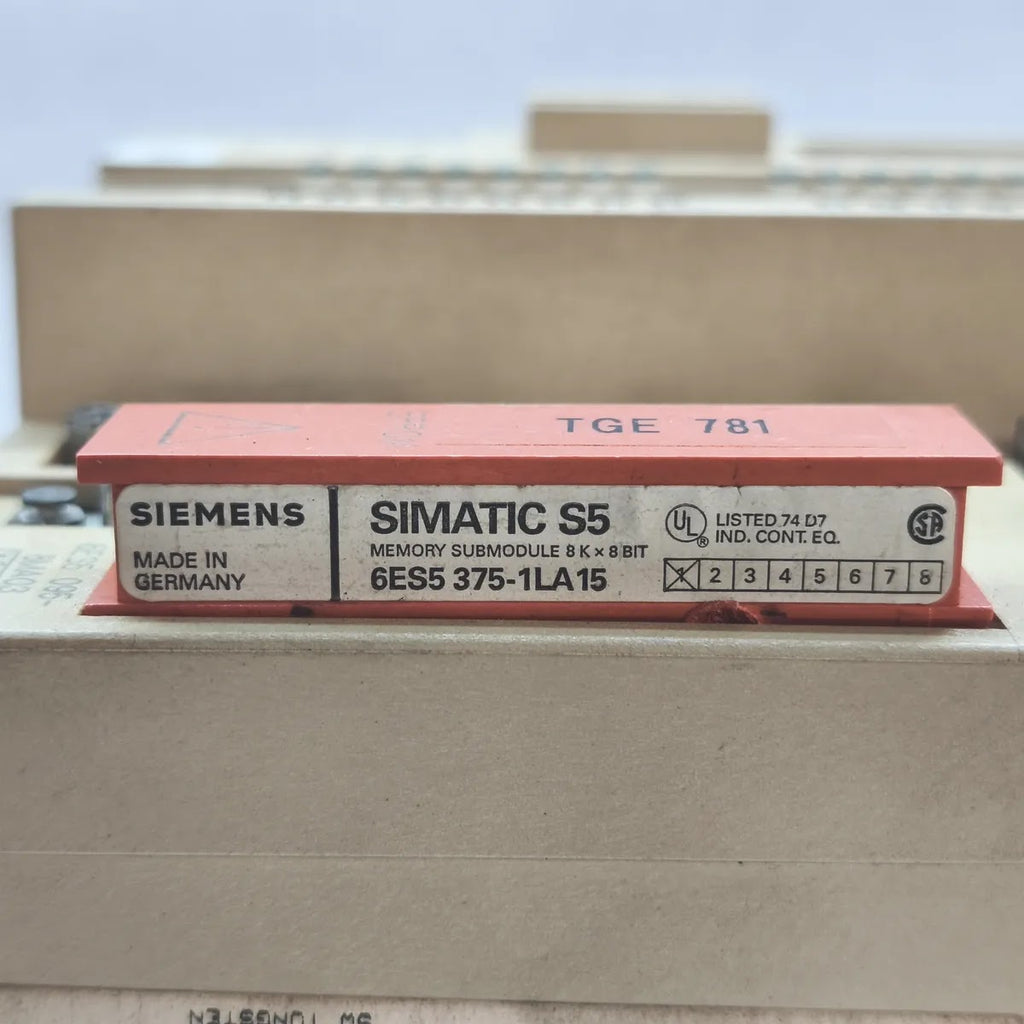 SIEMENS SIMATIC S5-95U 6ES5 095-8MA03 PLC CPU DC 24V 16x Digital IN/OUT WITH