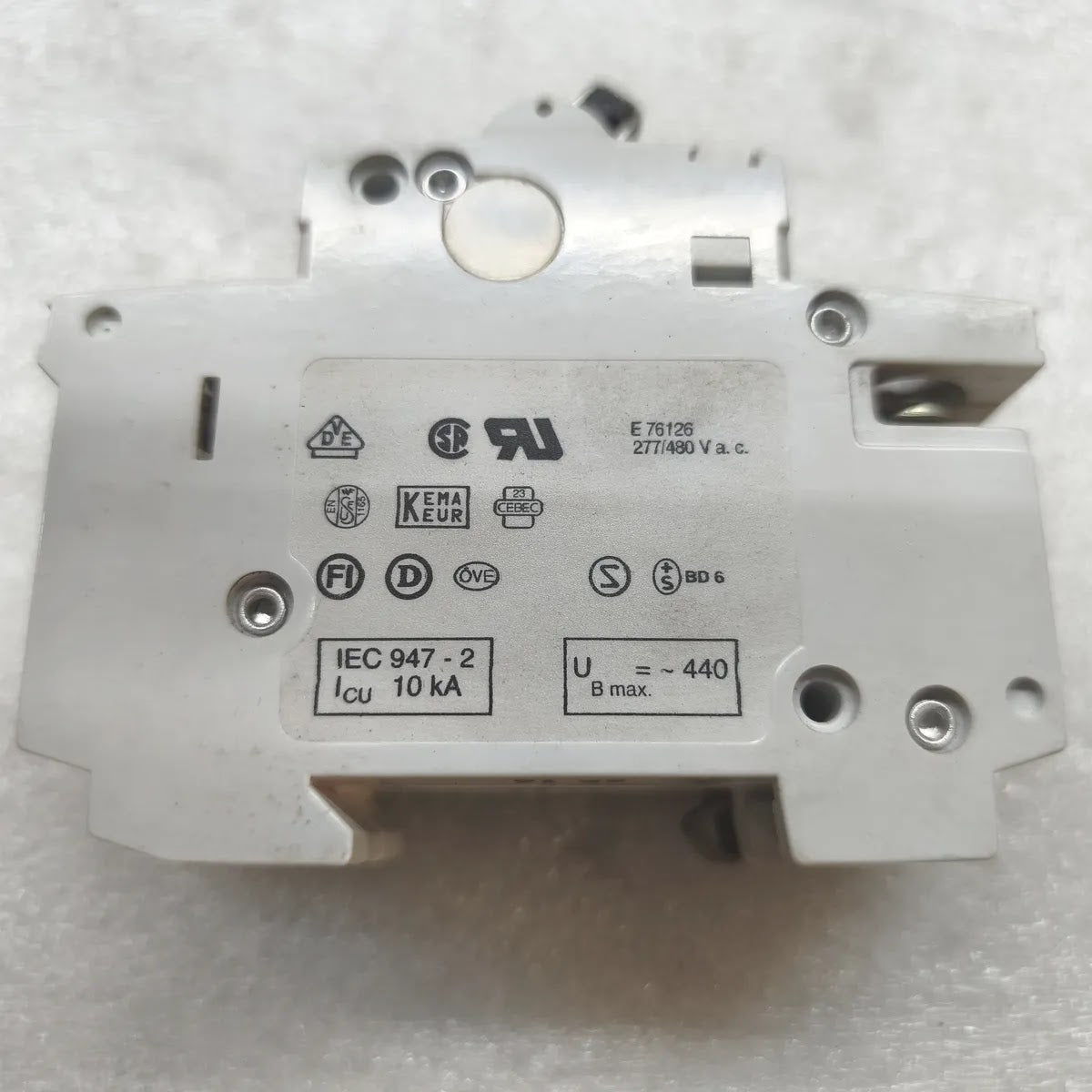 ABB S 262 MINIATURE CIRCUIT BREAKER 16A 2-POLE 400V 10kA IEC 947-2