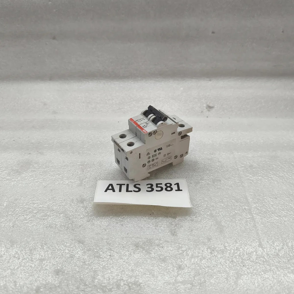 ABB S 262 MINIATURE CIRCUIT BREAKER 16A 2-POLE 400V 10kA IEC 947-2