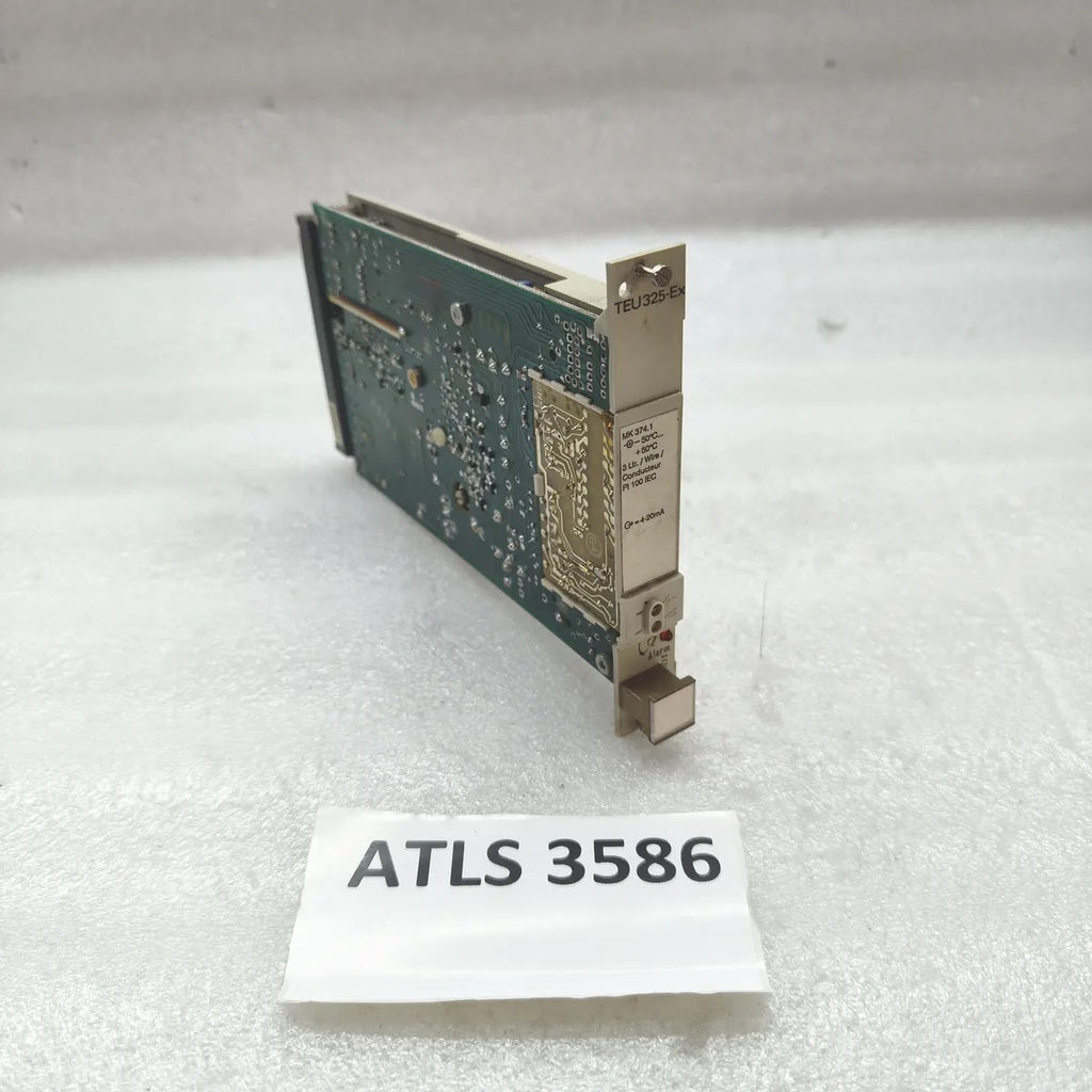 Hartmann & Braun TEU325-Ex Temperature Transmitter Module Pt 100 IEC 4-20mA
