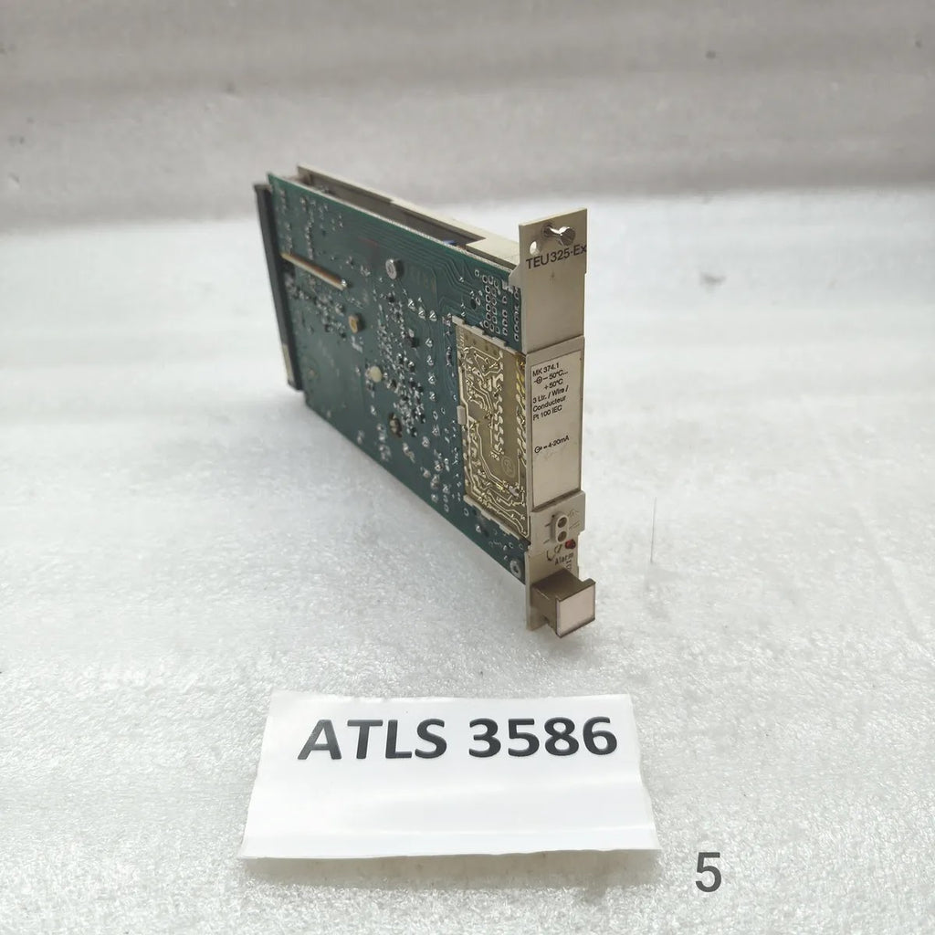 Hartmann & Braun TEU325-Ex Temperature Transmitter Module Pt 100 IEC 4-20mA