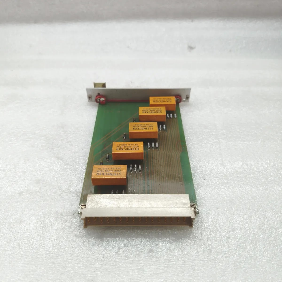 STEINECKER PCB RELAY CARD 243-24-A813-1H 6052 MÜHLHEIM