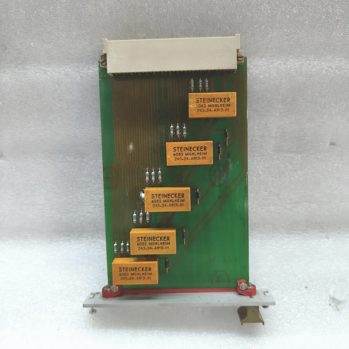 STEINECKER PCB RELAY CARD 243-24-A813-1H 6052 MÜHLHEIM