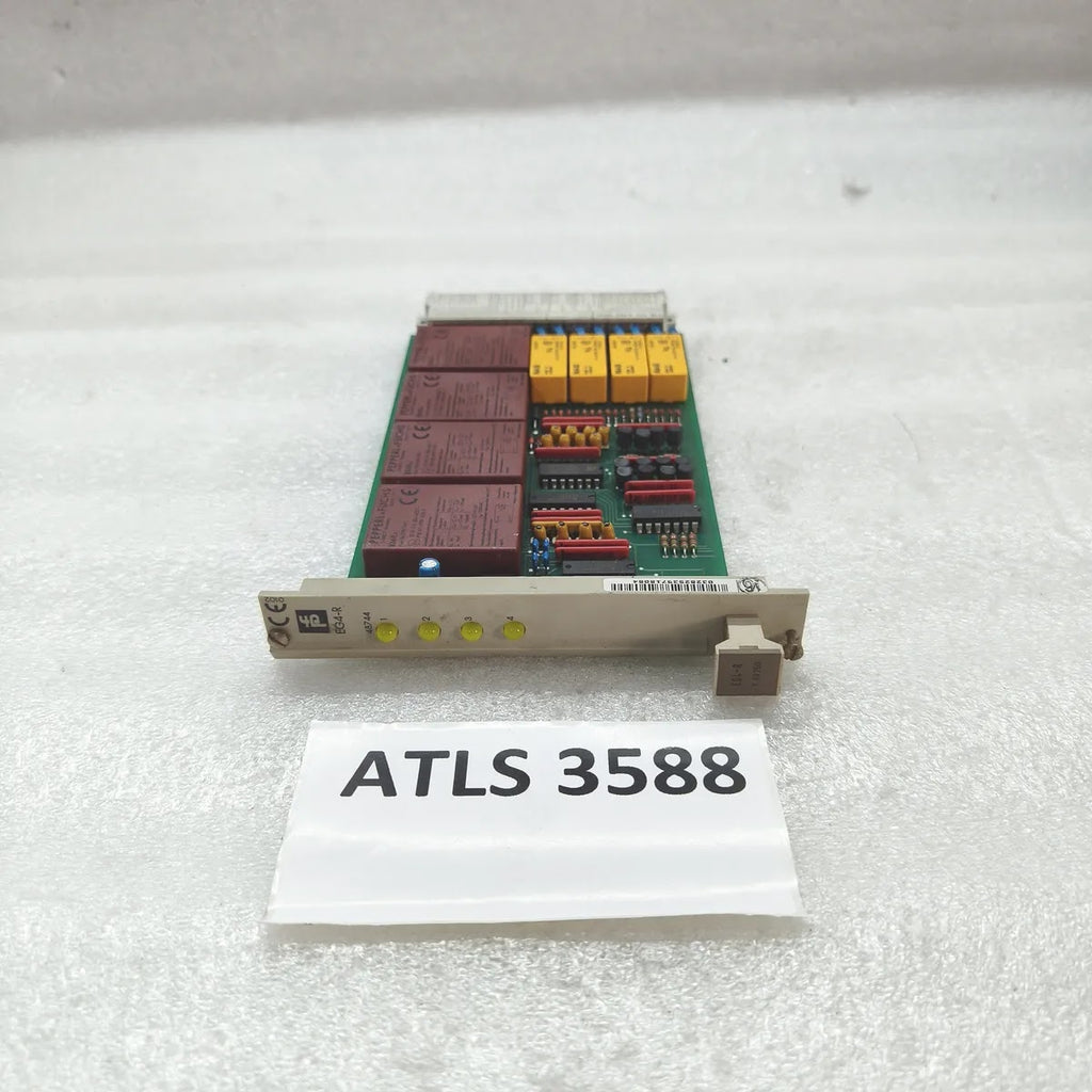 PEPPERL+FUCHS EG4-R 4-CHANNEL RELAY OUTPUT MODULE ATEX PTB 00 ATEX 2210 Ex ia