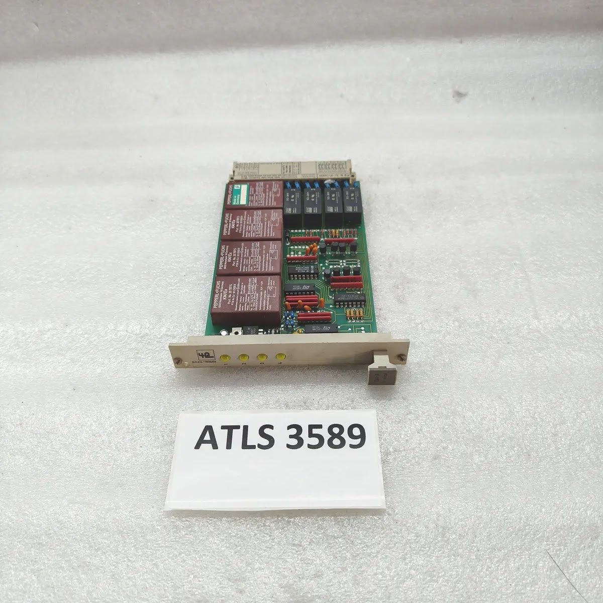 PEPPERL+FUCHS KM/Ex ISOLATING MODULE CARD PTB Nr.Ex-81/2065X [EEx ia] IIC EG4-R
