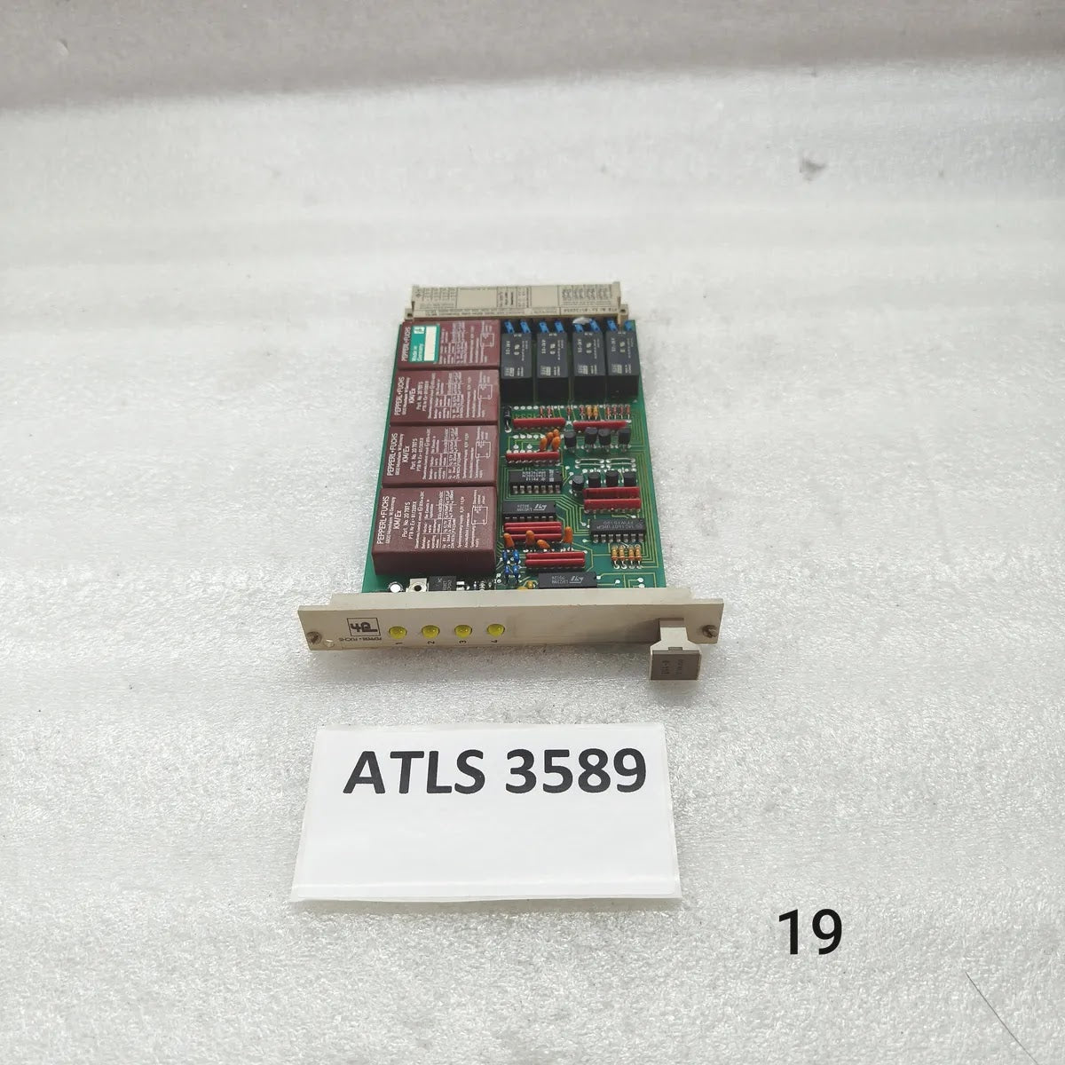 PEPPERL+FUCHS KM/Ex ISOLATING MODULE CARD PTB Nr.Ex-81/2065X [EEx ia] IIC EG4-R