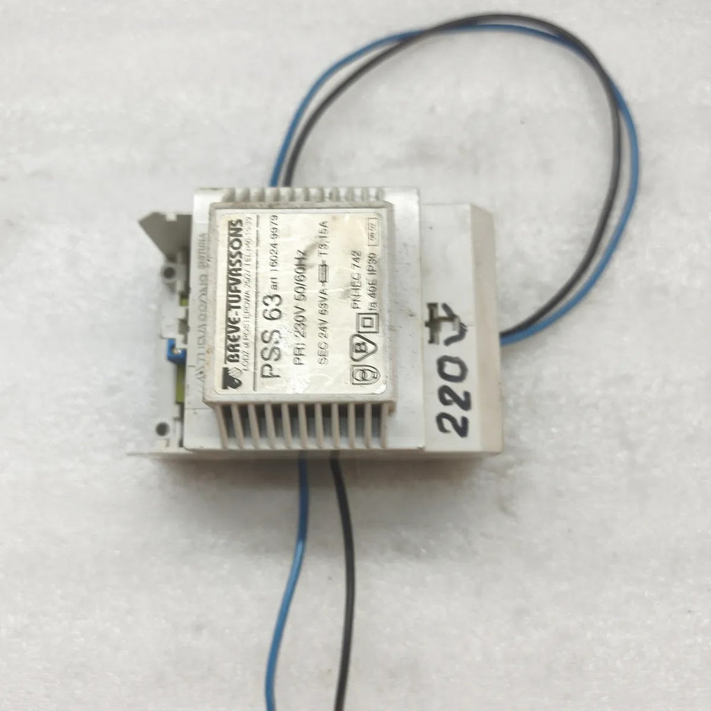 BREVE-TUFVASSONS PSS 63 Safety Isolating Transformer PRI 230V 50/60Hz SEC 24V