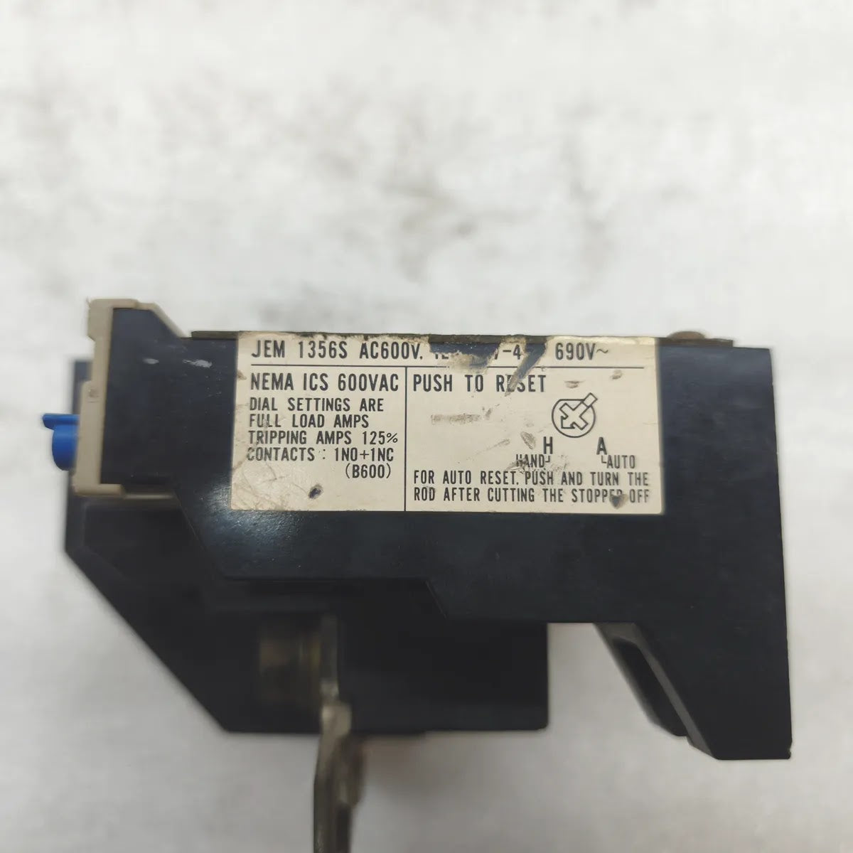 MITSUBISHI ELECTRIC TH-K120TA Thermal Overload Relay 100-150A AC600V 690V