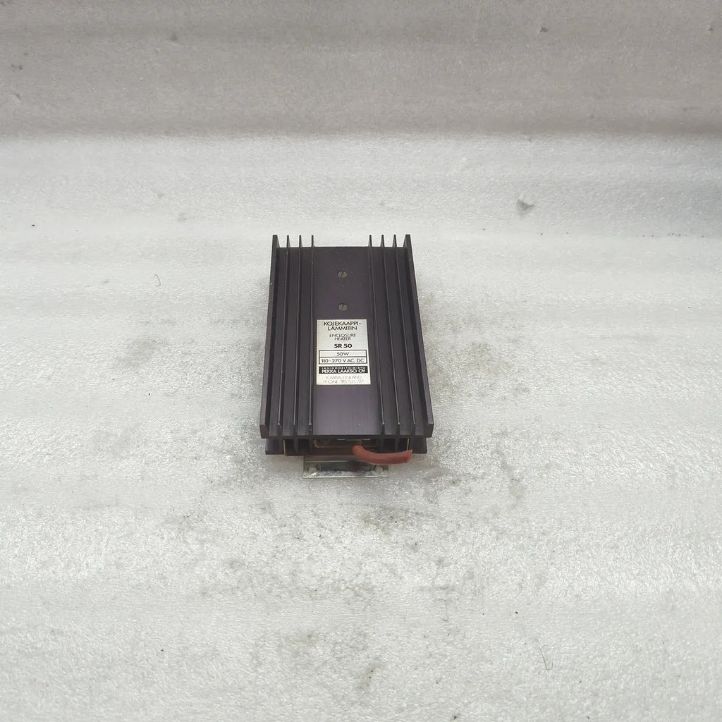 Pekka Laakso SR 50 Enclosure Heater 50W 110-270V AC DC Kojekaappi-Lammitin