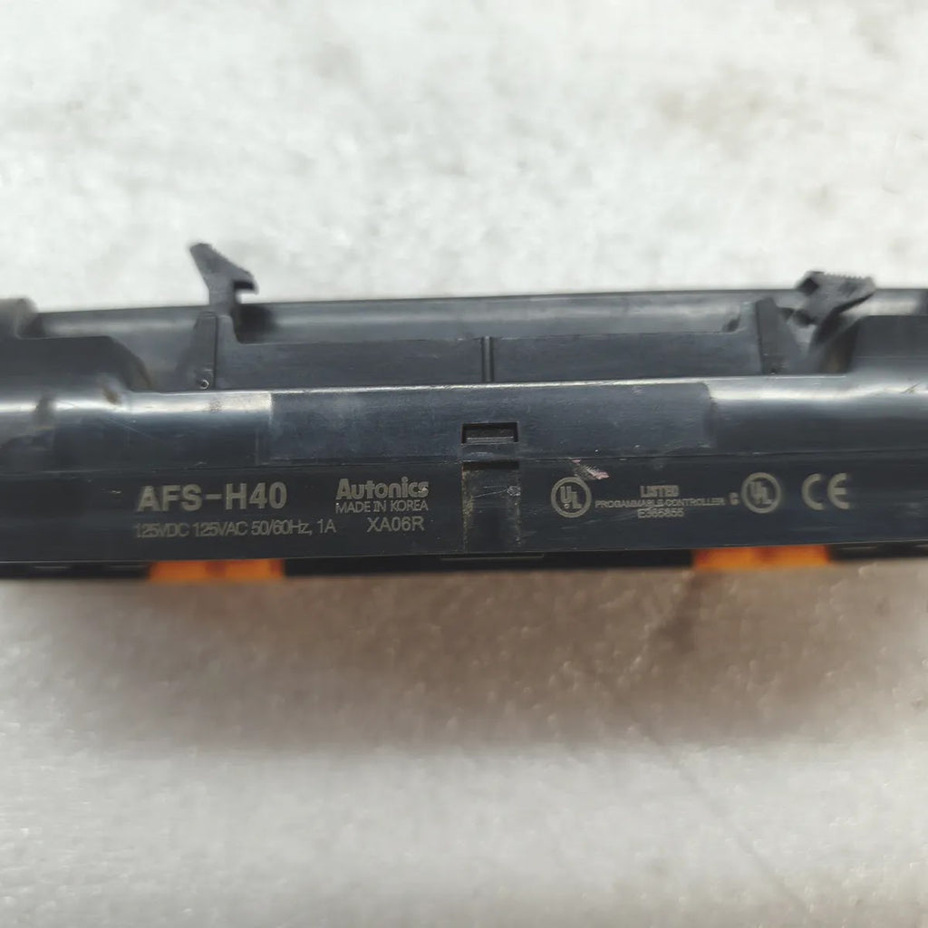 Autonics AFS-H40 PLC I/O Terminal Block 125VDC 125VAC 50/60Hz 1A