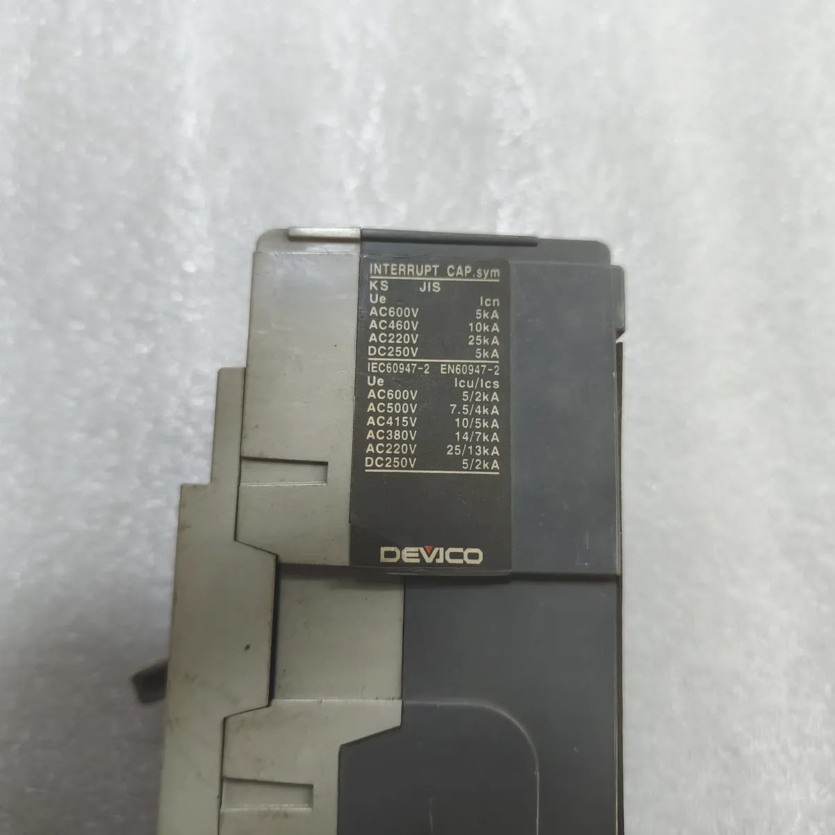 DONG-A ELECTRIC DB52Sb MCCB 40A 2P 50AF AC460V 10kA AC220V 25kA IEC60947-2