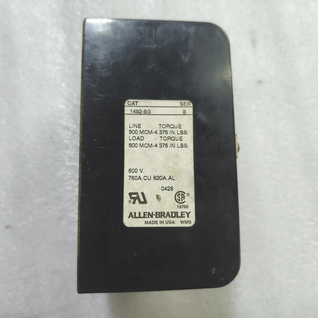 ALLEN-BRADLEY 1492-BG Power Distribution Block 600V 760A CU 620A AL 500 MCM