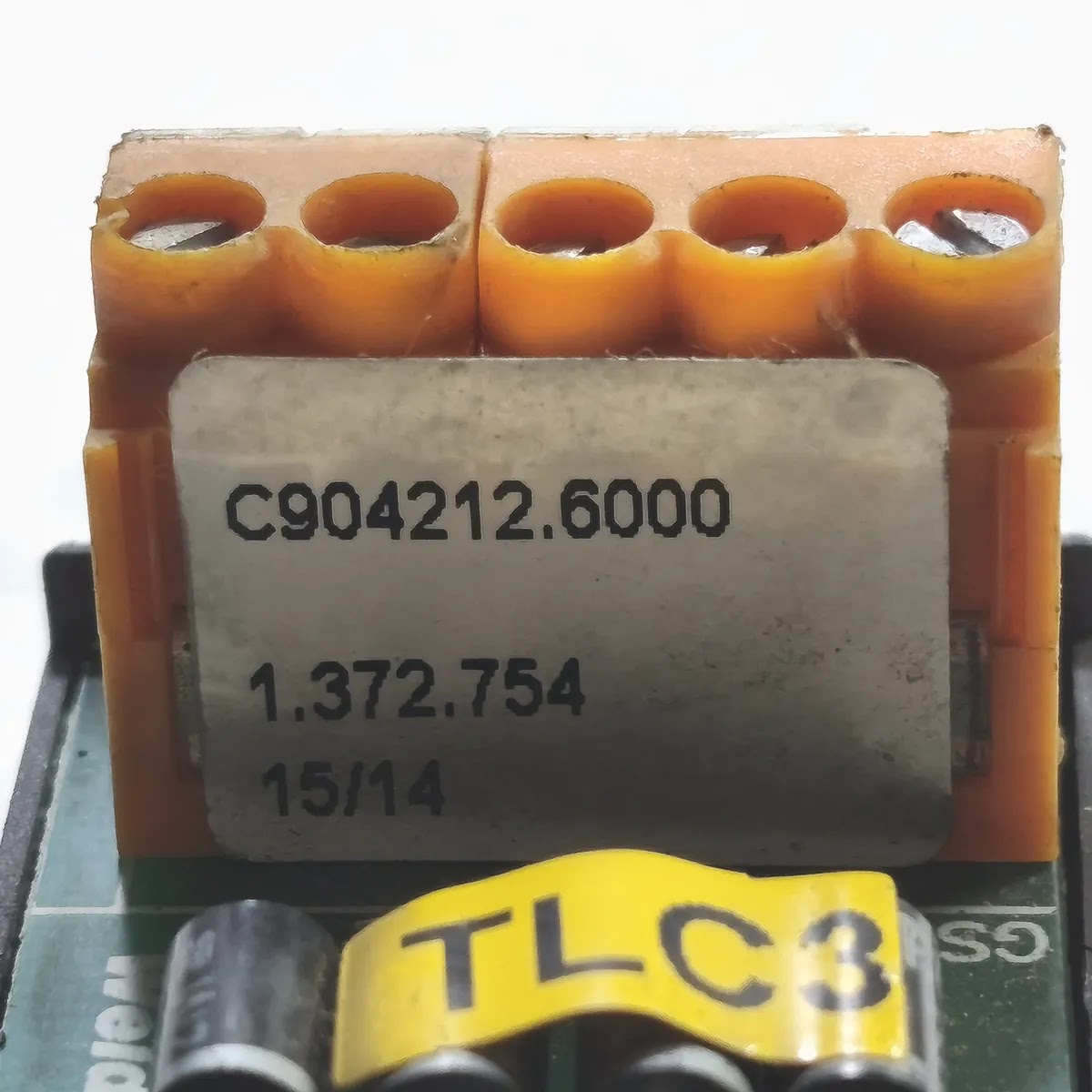 C904212.6000 Electronic Module PCB Board with DIN Rail Clip 1.372.754