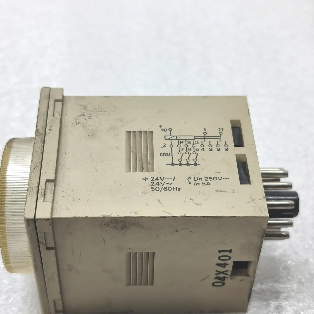 OMRON H3CR-A TIMER 24VDC/AC 50/60Hz CONTACT 5A 250VAC