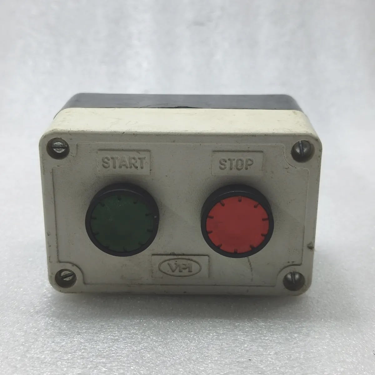VPI 2-Position Push Button Control Station Box START STOP Green Red