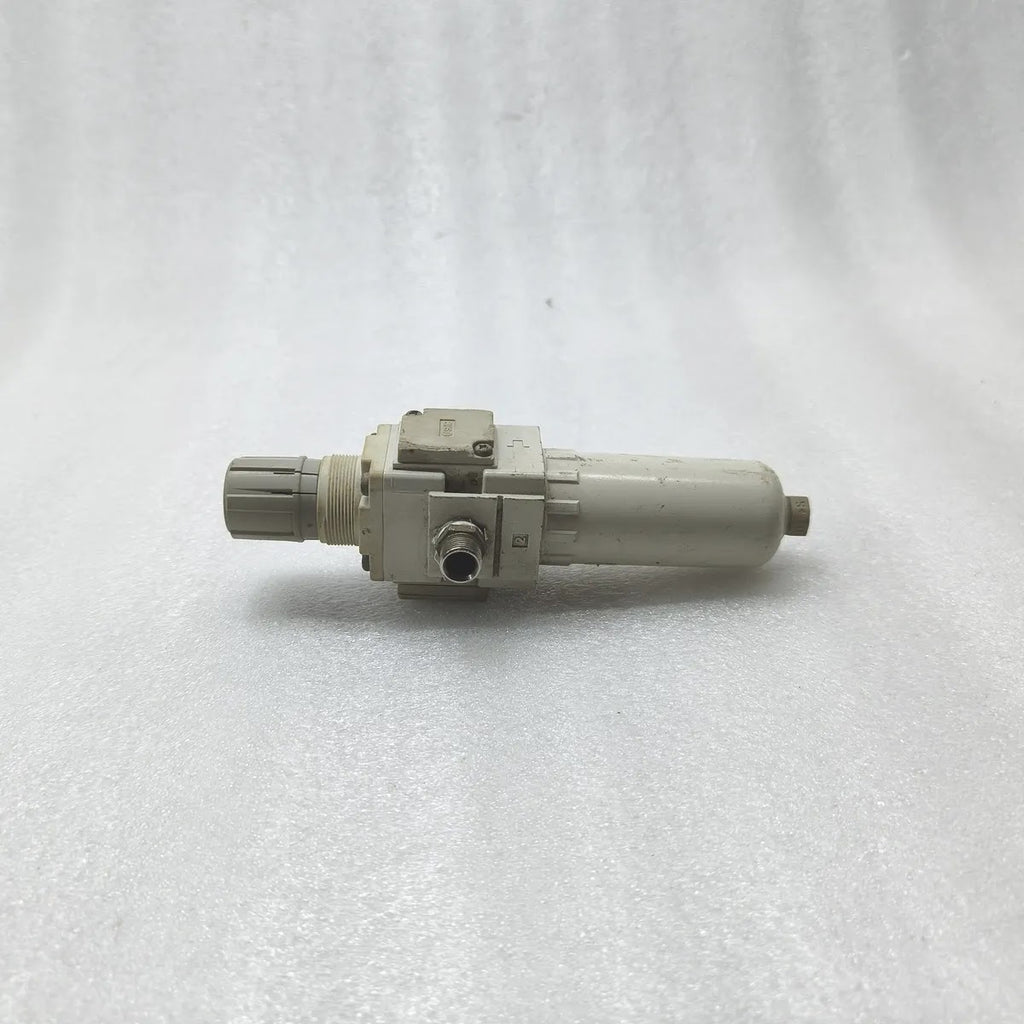 SMC AW20-02BCE-2-B Filter Regulator MAX PRESS. 1.0 MPa MAX TEMP 60°C SET PRESS.