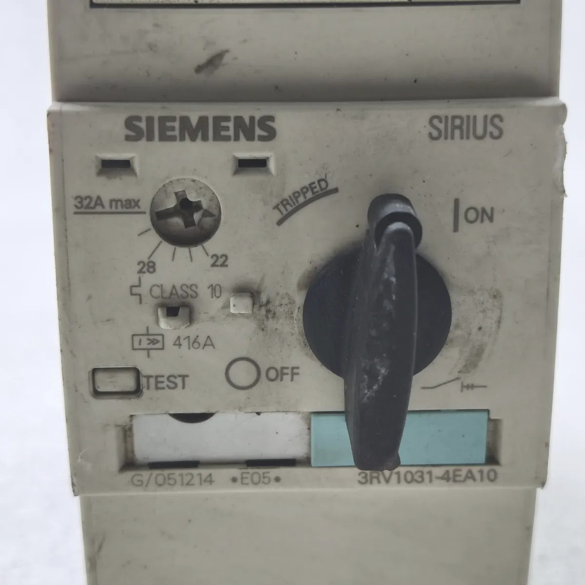 SIEMENS 3RV1031-4EA10 SIRIUS Motor Starter Protector 22-32A max 690V 50kA