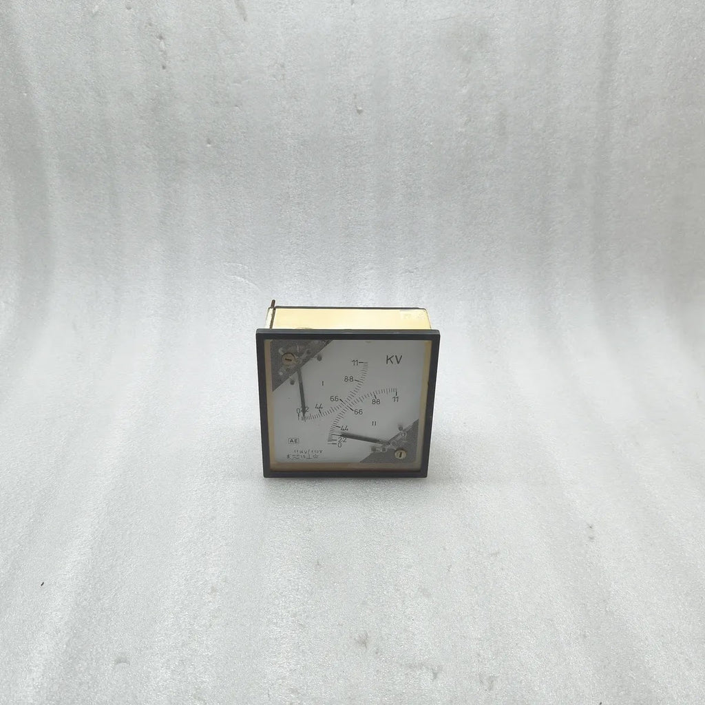 AE Double Voltmeter Panel Meter 0-11kV 11kV/110V