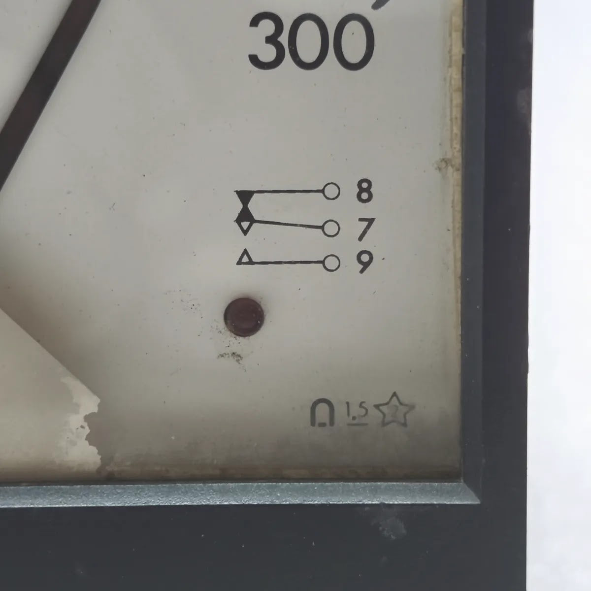 CROMPTON 237-301B Analogue Meter Relay 0-300kW 0-5mA DC