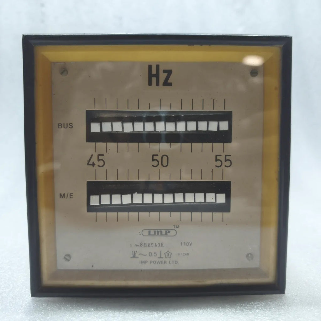 IMP POWER Double Frequency Meter 45-55Hz 110V
