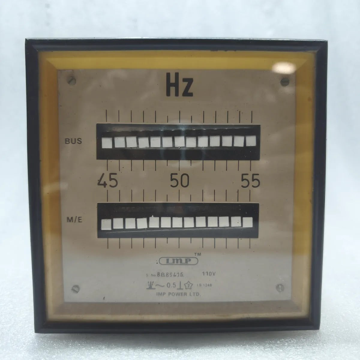 IMP POWER Double Frequency Meter 45-55Hz 110V