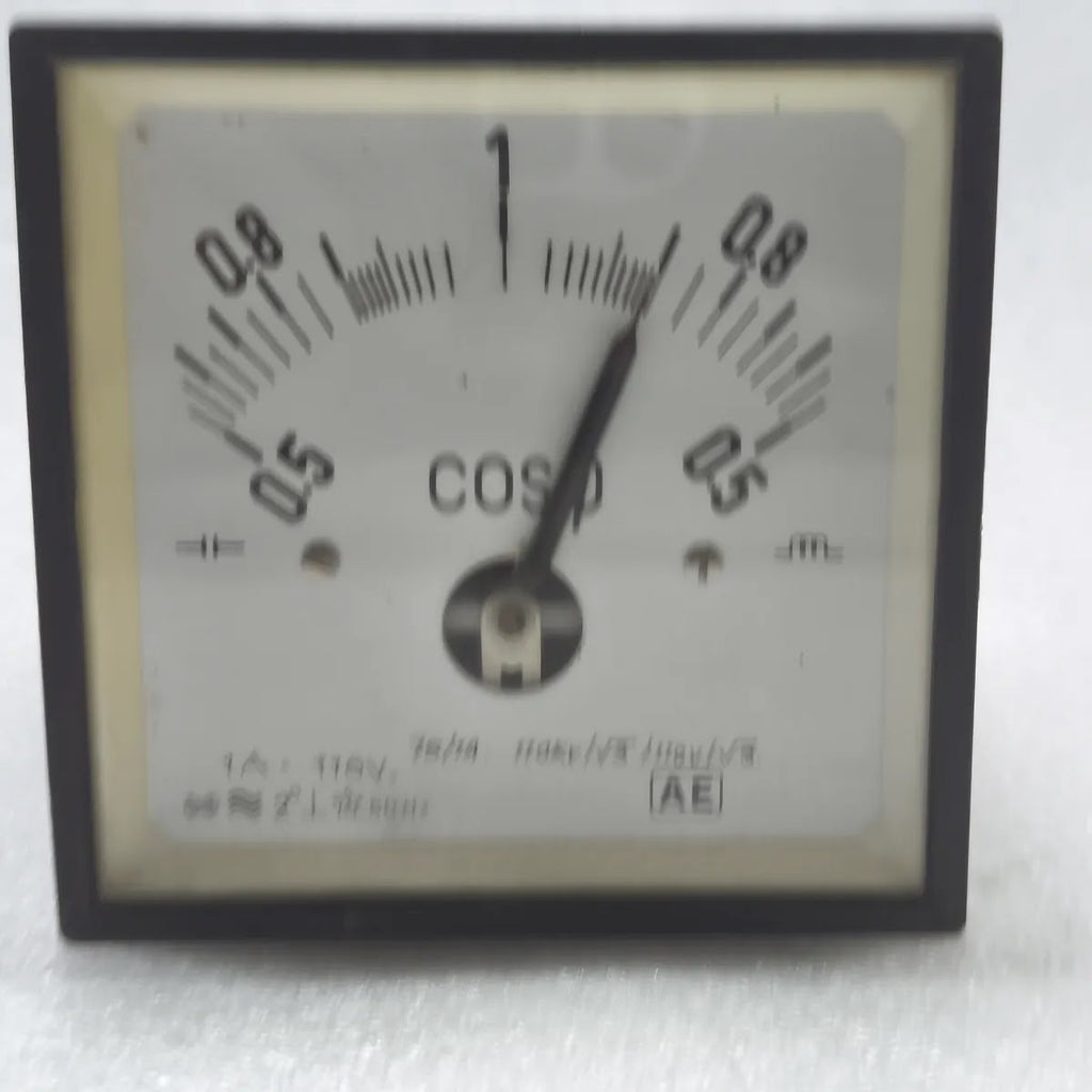 AUTOMATIC ELECTRIC AE Power Factor Meter Cos Phi 1A 110V