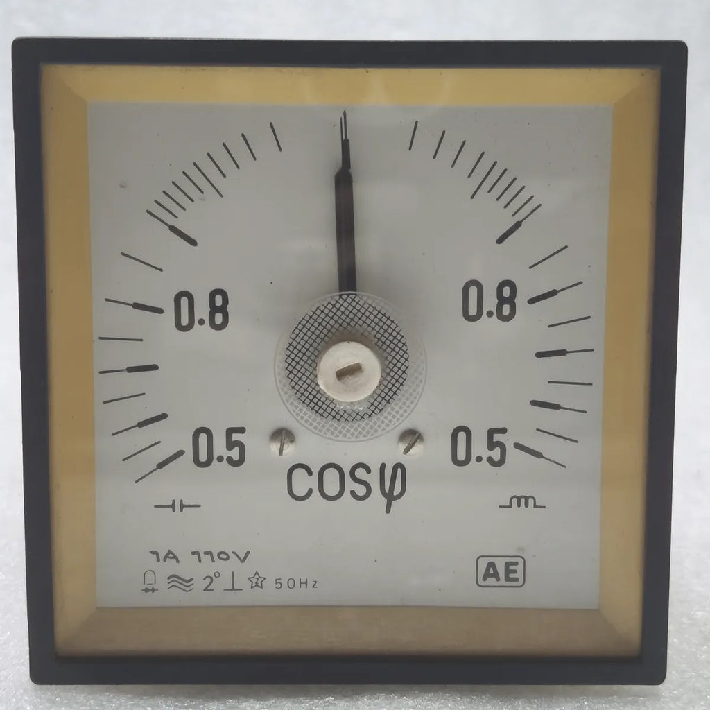 AUTOMATIC ELECTRIC AE Power Factor Meter Cos Phi 1A 110V 50Hz