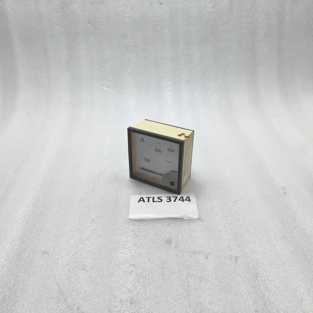YOKOGAWA DN96A31/CJ AC Ammeter Panel Meter 0-600A CT 600/5A