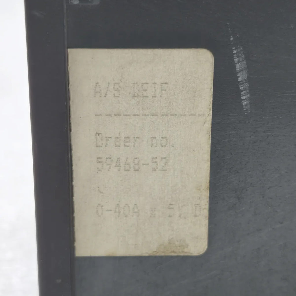 DEIF 59468-52 Analog AC Ammeter 0-40A